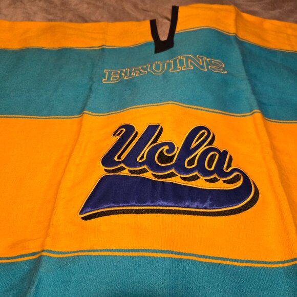 UCLA Bruins Game Swag Blue and Gold Poncho - Picture 3 of 6